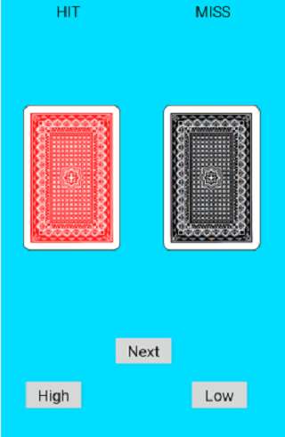Run android online APK simple high low game from MyAndroid or emulate simple high low game using MyAndroid