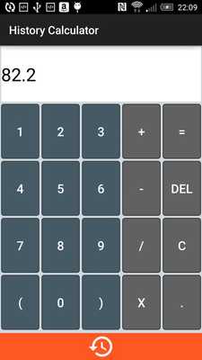 Emulate Android APK Simple History Calculator