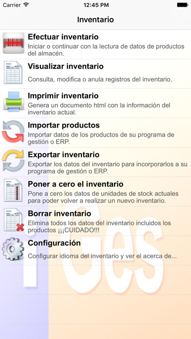 Emulate iPhone app Simple Inventario using MyAndroid Emulate iPhone app Simple Inventario using MyAndroid