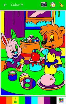 Emulate Android APK Simple Kid Coloring