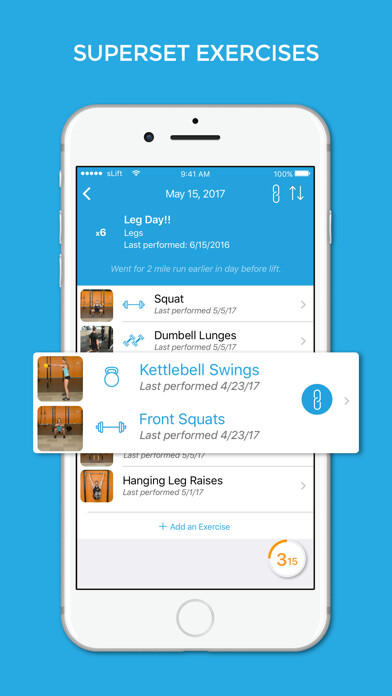 Emulate iPhone app simpleLift Workout Tracker using MyAndroid Emulate iPhone app simpleLift Workout Tracker using MyAndroid