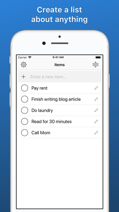 Emulate iPhone app SimpleList: To-Dos and Tasks using MyAndroid Emulate iPhone app SimpleList: To-Dos and Tasks using MyAndroid