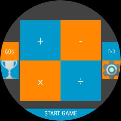 Run android online APK Simple Math Trainer - Wear OS from MyAndroid or emulate Simple Math Trainer - Wear OS using MyAndroid