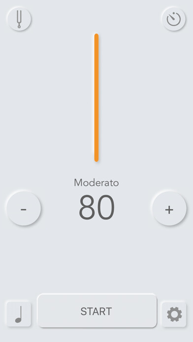 Emulate iPhone app Simple Metronome and Tuner using MyAndroid