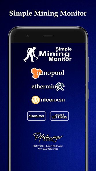 Run android online APK Simple Mining Monitor from MyAndroid or emulate Simple Mining Monitor using MyAndroid
