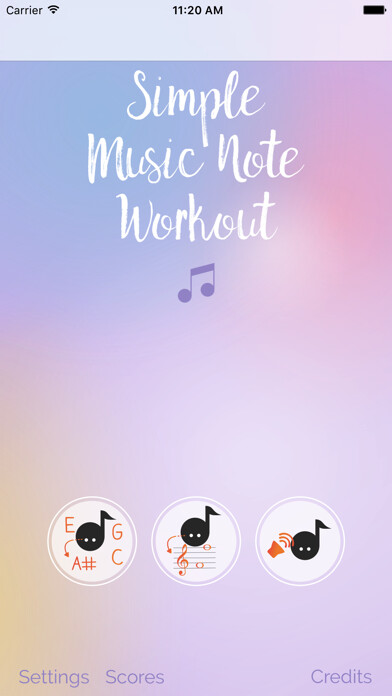 Emulate iPhone app Simple Music Note Workout using MyAndroid Emulate iPhone app Simple Music Note Workout using MyAndroid