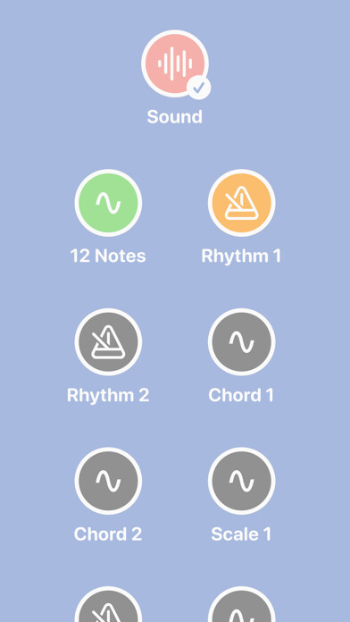 Emulate iPhone app Simple Music Theory using MyAndroid