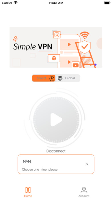 Emulate iPhone app SimpleNet using MyAndroid