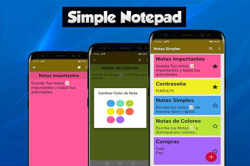 Run android online APK Simple Notepad App from MyAndroid or emulate Simple Notepad App using MyAndroid