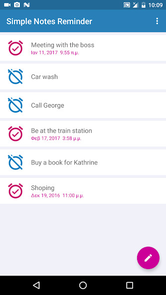 Run android online APK Simple Notes Reminder from MyAndroid or emulate Simple Notes Reminder using MyAndroid