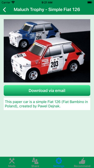 Emulate iPhone app Simple Paper Model- Tiny House using MyAndroid
