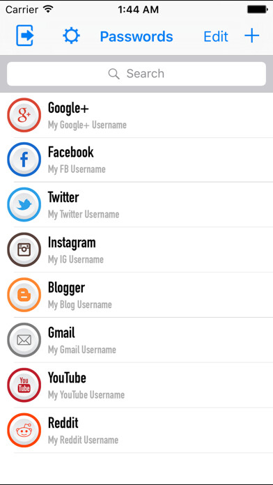 Emulate iPhone app Simple Password Manager - Best Fingerprint Account Locker with Finger Touch Scanner Lock using MyAndroid Emulate iPhone app Simple Password Manager - Best Fingerprint Account Locker with Finger Touch Scanner Lock using MyAndroid