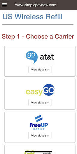 Run android online APK Simple Pay Now from MyAndroid or emulate Simple Pay Now using MyAndroid