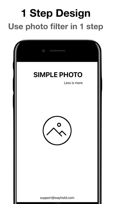 Emulate iPhone app Simple Photo Pro using MyAndroid