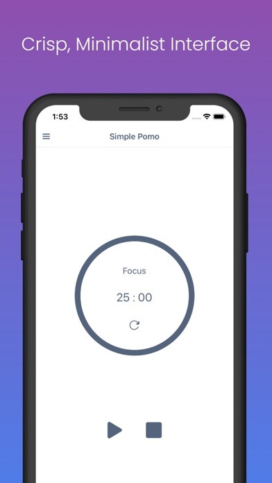 Emulate iPhone app Simple Pomo using MyAndroid Emulate iPhone app Simple Pomo using MyAndroid