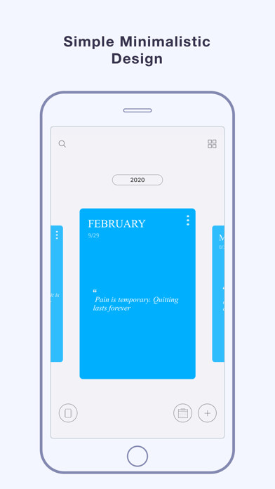 Emulate iPhone app Simpler - Diary, Journal using MyAndroid
