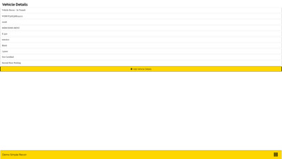 Emulate iPhone app Simple Recon using MyAndroid