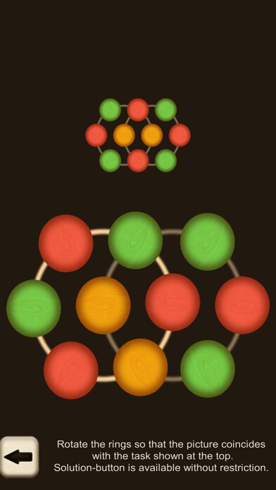 Emulate iPhone app Simple Ring Puzzle using MyAndroid Emulate iPhone app Simple Ring Puzzle using MyAndroid