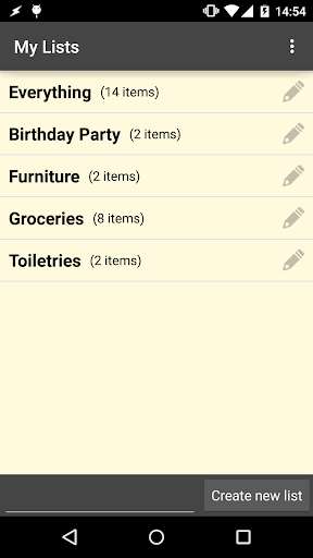 Run android online APK Simple Shopper from MyAndroid or emulate Simple Shopper using MyAndroid