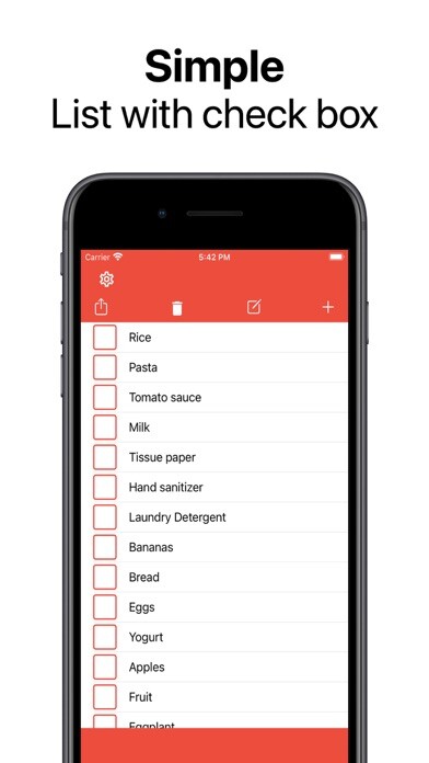 Emulate iPhone app Simple Shopping List App using MyAndroid Emulate iPhone app Simple Shopping List App using MyAndroid