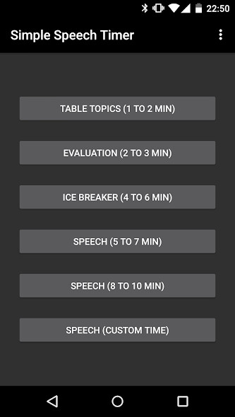 Emulate Android APK Simple Speech Timer