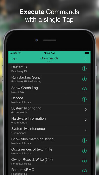 Emulate iPhone app SimpleSSH - SSH Commands, File Viewer & Terminal using MyAndroid Emulate iPhone app SimpleSSH - SSH Commands, File Viewer & Terminal using MyAndroid