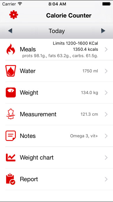 Emulate iPhone app Simplest Calorie Counter using MyAndroid Emulate iPhone app Simplest Calorie Counter using MyAndroid