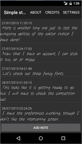 Run android online APK Simple Sticky Note from MyAndroid or emulate Simple Sticky Note using MyAndroid