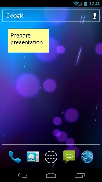 Run android online APK Simple Sticky Note Widget from MyAndroid or emulate Simple Sticky Note Widget using MyAndroid Run android online APK Simple Sticky Note Widget from MyAndroid or emulate Simple Sticky Note Widget using MyAndroid