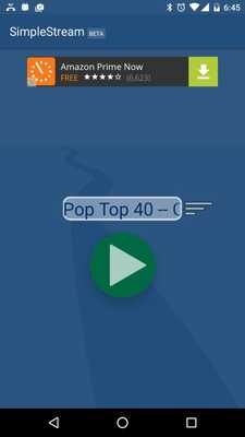 Emulate Android APK SimpleStream Internet Radio
