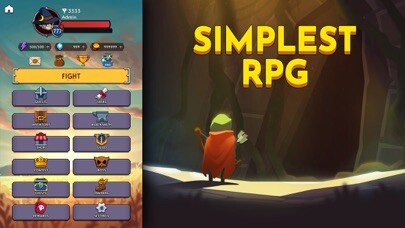 Emulate iPhone app Simplest RPG - AFK Idle Game using MyAndroid