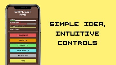 Emulate iPhone app Simplest RPG Game - Text Story using MyAndroid