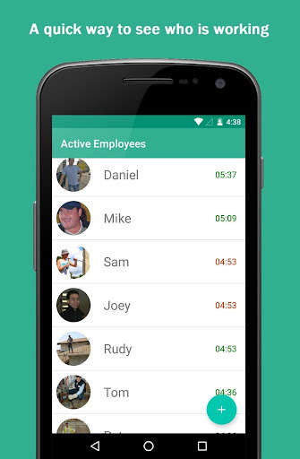 Emulate Android APK Simple Time Clock