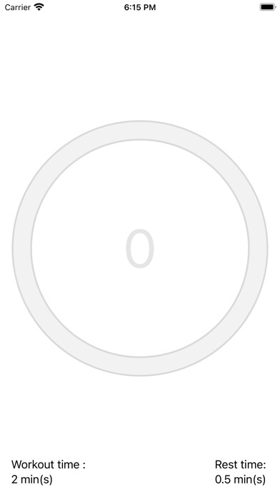 Emulate iPhone app Simple timer for workout using MyAndroid Emulate iPhone app Simple timer for workout using MyAndroid