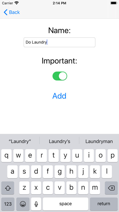 Emulate iPhone app Simple ToDo Fun List using MyAndroid Emulate iPhone app Simple ToDo Fun List using MyAndroid