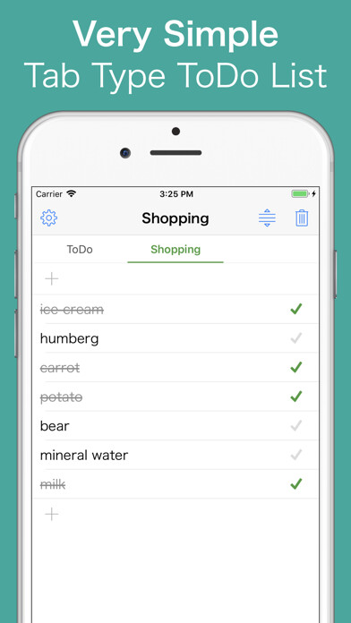 Emulate iPhone app SimpleToDo - ToDo App using MyAndroid