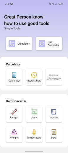 Run android online APK Simple Tools - calculator & useful tools (no ads) from MyAndroid or emulate Simple Tools - calculator & useful tools (no ads) using MyAndroid