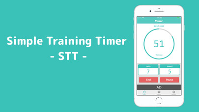 Emulate iPhone app Simple Training Timer - STT - using MyAndroid