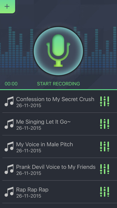 Emulate iPhone app Simple Voice Changer - Sound Recorder Editor with Male Female Audio Effects for Singing using MyAndroid Emulate iPhone app Simple Voice Changer - Sound Recorder Editor with Male Female Audio Effects for Singing using MyAndroid