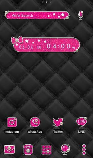 Emulate Android APK Simple Wallpaper Black x Pink Theme Emulate Android APK Simple Wallpaper Black x Pink Theme