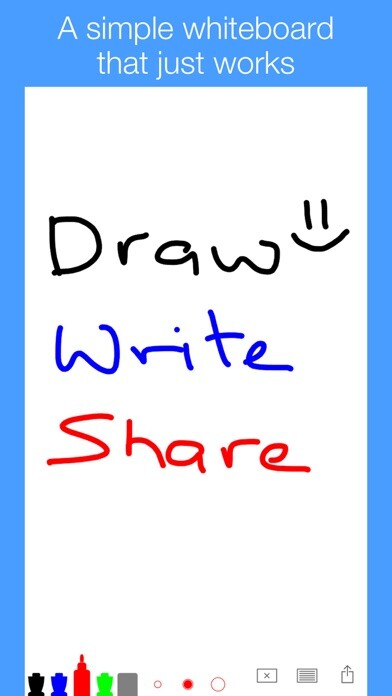 Emulate iPhone app Simple Whiteboard by Qrayon using MyAndroid Emulate iPhone app Simple Whiteboard by Qrayon using MyAndroid