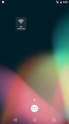 Run android online APK Simple WiFi Widget from MyAndroid or emulate Simple WiFi Widget using MyAndroid
