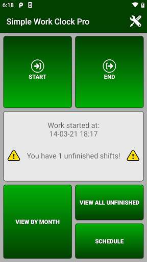 Run android online APK Simple Work Clock PRO from MyAndroid or emulate Simple Work Clock PRO using MyAndroid