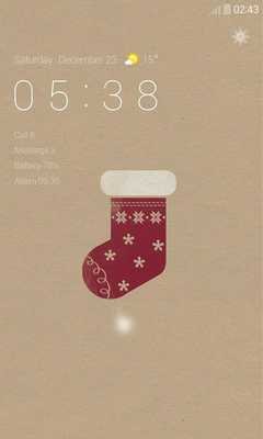 Emulate Android APK Simple XMas Dodol Locker Theme