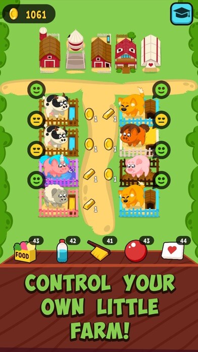 Emulate iPhone app Simple Zoo Tycoon - Tiny Pets using MyAndroid