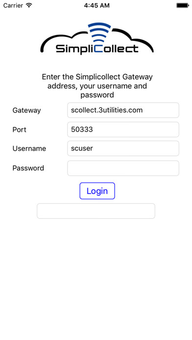 Emulate iPhone app Simplicollect DataView using MyAndroid Emulate iPhone app Simplicollect DataView using MyAndroid