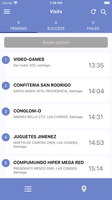 Emulate iPhone app SimpliRoute using MyAndroid Emulate iPhone app SimpliRoute using MyAndroid