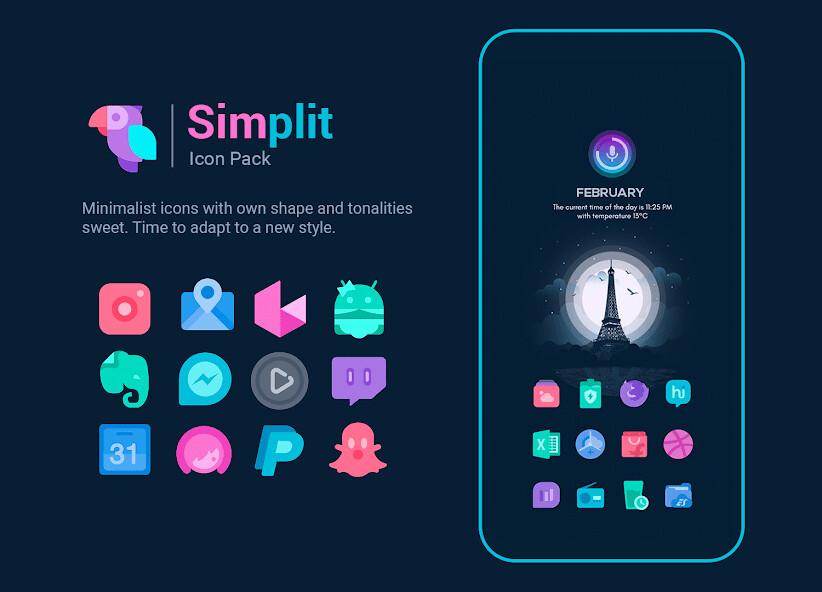 Run android online APK Simplit - Icon Pack from MyAndroid or emulate Simplit - Icon Pack using MyAndroid