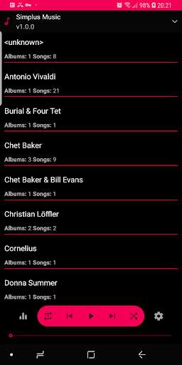 Run android online APK Simplus Music from MyAndroid or emulate Simplus Music using MyAndroid