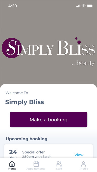 Emulate iPhone app Simply Bliss using MyAndroid Emulate iPhone app Simply Bliss using MyAndroid